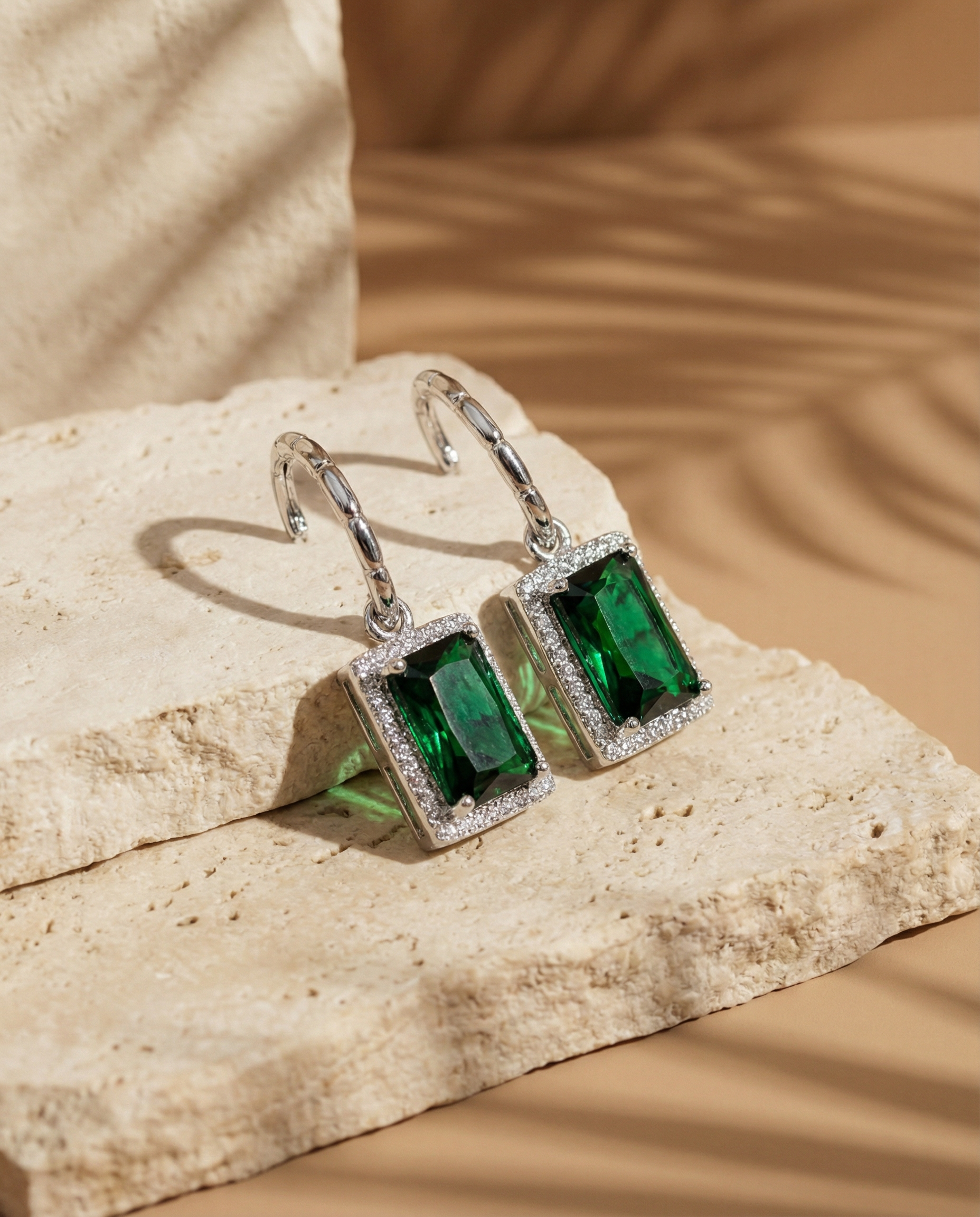 Set Sara detalle aretes oro laminado Las Marujas